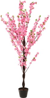 Emerald+Hill+Cherry+Tree+Pink+130cm+Artificial+Jumbo+Plant