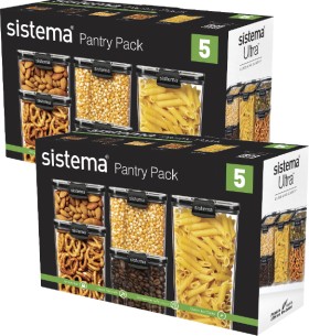 Sistema-Ultra-5-Pack-Storage-Containers on sale