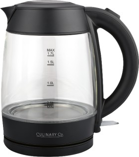 Culinary+Co+1.7L+Glass+Kettle