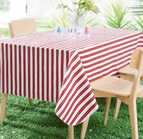 Jolly-Joy-Christmas-Candy-Cane-Flannel-Back-Tablecloth-Multicoloured on sale