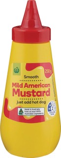 Woolworths+Mustard+Mild+250g