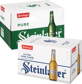 Steinlager+Pure+or+Ultra+Bottles+24+Pack