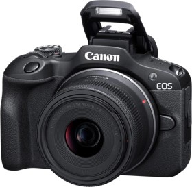 Canon+EOS+R100+Mirrorless+Camera+with+RF-S+18-45mm+Lens