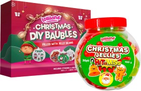 Lolliland-Christmas-Jelly-Fruits-30-Pack-or-Diy-Baubles-Kit-4-Pack on sale