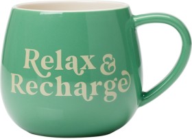 Hug-Mug-Relax-Recharge on sale