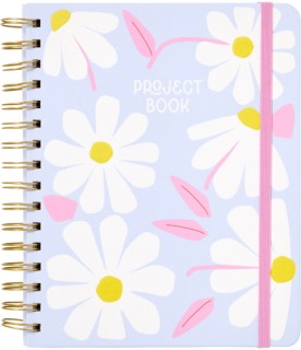 NEW-Noted-Daisy-A5-Project-Book on sale