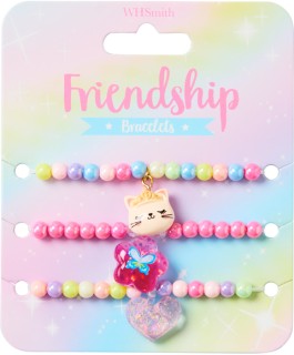 WHSmith+Sparkle+Pop+Friendship+Bracelets+Pack+of+3