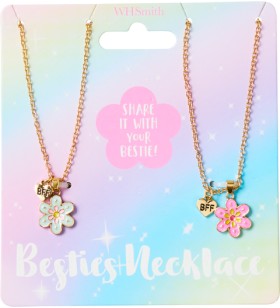 WHSmith-Sparkle-Pop-Besties-Necklaces-Pack-of-2 on sale