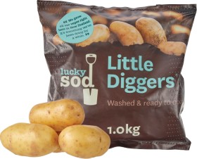 Lucky-Sod-Little-Diggers-Potatoes-1kg on sale