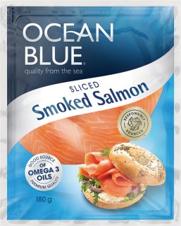 Ocean-Blue-Smoked-Salmon-Slices-180g on sale