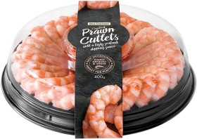 Sea-Cuisine-Cooked-and-Peeled-Prawn-Cutlets-with-Sauce-400g on sale