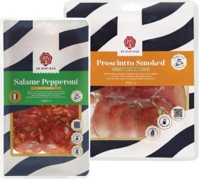 De-Gustibus-Prosciutto-Smoked-or-Salame-Pepperoni-70-100g on sale