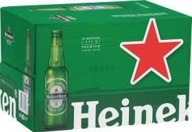 Heineken+Lager+Bottles+24+Pack