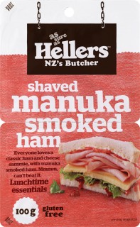 Hellers+Shaved+Manuka+Smoked+Ham+100g