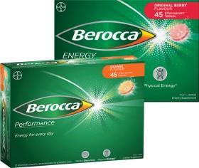 Berocca-Effervescents-45s on sale