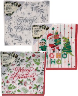 Christmas+Napkins+25+Pack