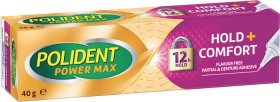 Polident+Denture+Adhesive+Cream+Hold+%26amp%3B+Comfort+Flavour+Free+40g