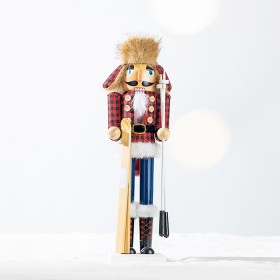 Christmas+Nutcracker+-+with+Skis+38cm