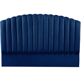 50%25+off+Beau+Ribbed+Velvet+Headboard