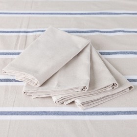 Chester+Recycled+Napkins+4-Piece+Set+Natural