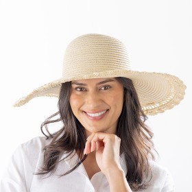 Seaside+Supplies+Womens+White+Hat