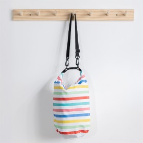 Waterproof+Beach+Bag+-+Stripe