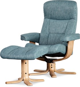 Alesund+Recliner+%2B+Footstool