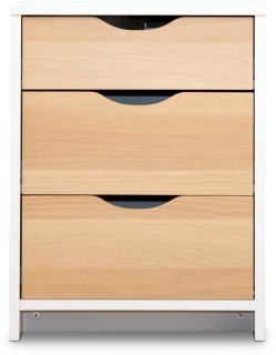 Breeze+3+Drawer+Bedside