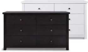 Malta-6-Drawer-Lowboy on sale