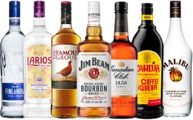 Finlandia-Vodka-Larios-Dry-Gin-The-Famous-Grouse-Blended-Scotch-Whisky-Jim-Beam-Bourbon-Canadian-Club-Whisky-or-Spiced-1L on sale