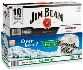 Jim+Beam+%26amp%3B+Cola+Zero+4.8%25+or+Canadian+Club+%26amp%3B+Zero+4.8%25+10+x+330ml+Cans