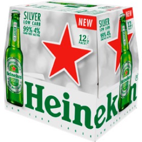 Heineken+Silver+Low+Carb+12+x+330ml+Bottles