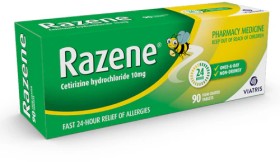 Razene-10mg-30-Tablets on sale