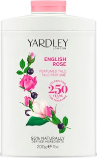 Yardley+200g+Talcum+Powder+-+English+Rose