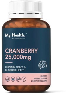 My-Health-Cranberry-25000mg-60s on sale