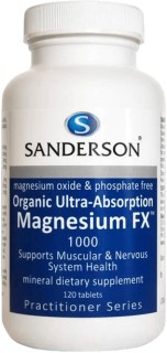 Sanderson+Magnesium+FX+1000+120+Tablets