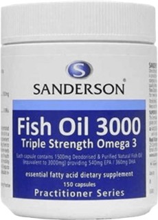 Sanderson+Fish+Oil+3000+150+Capsules