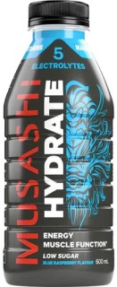 Musashi-Hydrate-Blue-Raspberry-600ml on sale