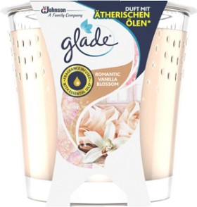 Glade+Scent+Candle+Romantic+Vanilla+224g