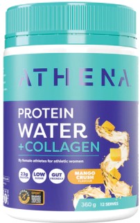 Athena+Protein+Water+%2B+Collagen+Mango+Crush+360g+Powder