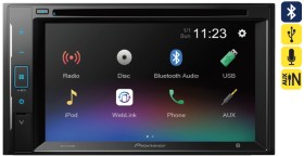 Pioneer+6.2%26rdquo%3B+Touchscreen+CD+%2F+Digital+Media+Player+with+Bluetooth