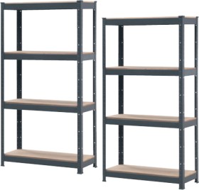 Mechpro+Blue+4+Shelf+Shelving+Unit+150kg