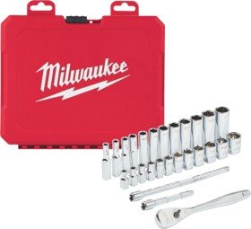 Milwaukee-Ratchet-Socket-Set-28-Piece on sale