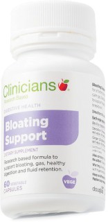 Clinicians+Bloating+Support+Vege+Caps+60+Capsules