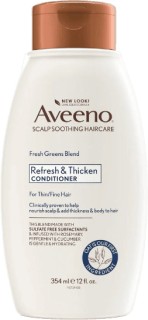 Aveeno+Refresh+%26amp%3B+Thicken+Fresh+Greens+Blend+Conditioner+For+Scalp+Soothing+%26amp%3B+Gentle+Cleansing+354mL