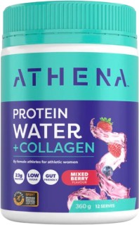 Athena+Protein+Water+%2B+Collagen+Mixed+Berry+360g+powder