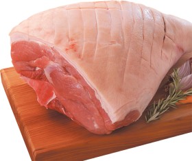 Woolworths+Free+Farmed+Pork+Leg+Roast+Bone+In