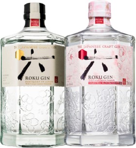 Roku+Japanese+Gin+or+Roku+Japanese+Gin+Sakura+Bloom+Edition+700ml