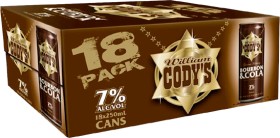 Cody%26rsquo%3Bs+%26amp%3B+Cola+7%25+18+x+250ml+Cans