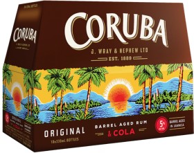 Coruba+%26amp%3B+Cola+5%25+10+x+330ml+Bottles